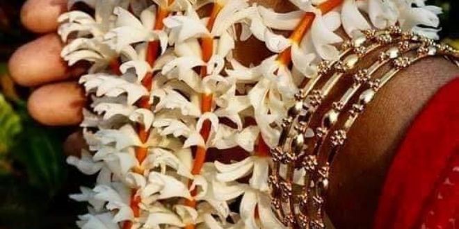 Bangles with flowers